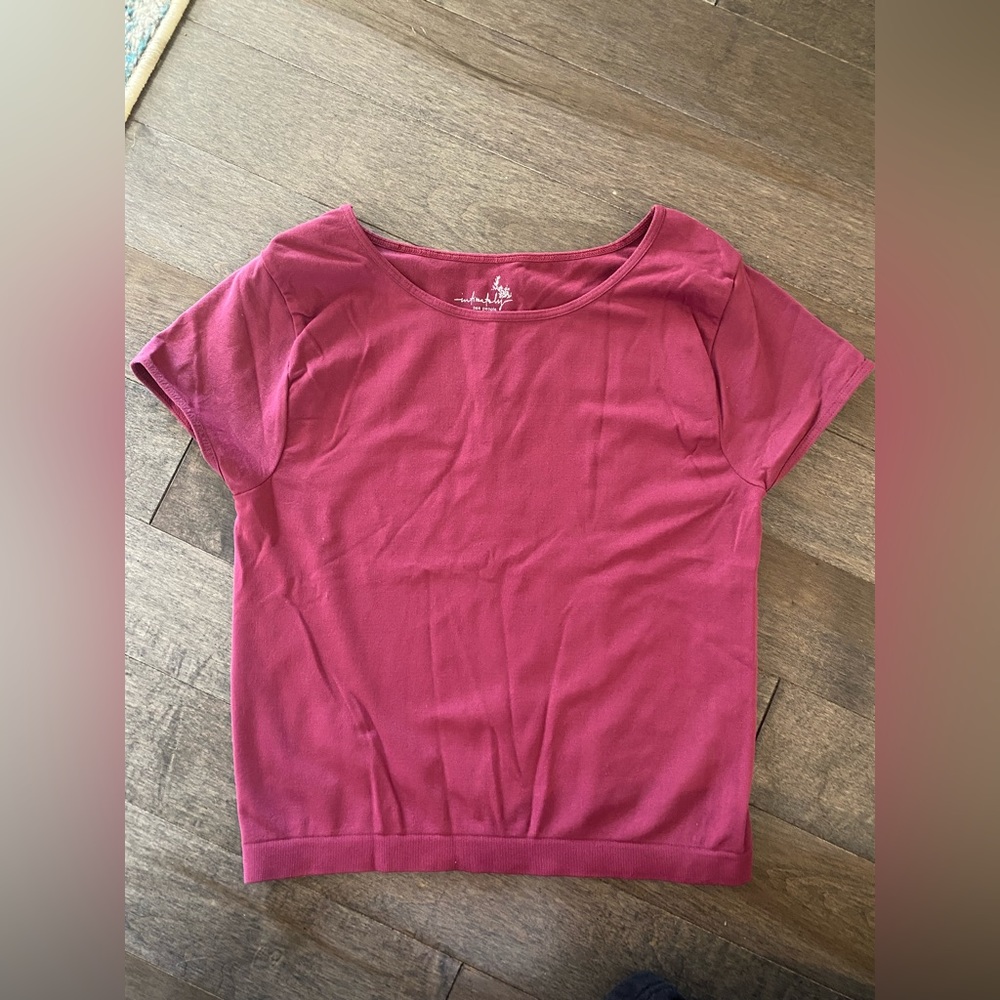 Intimately free people cropped short sleeve